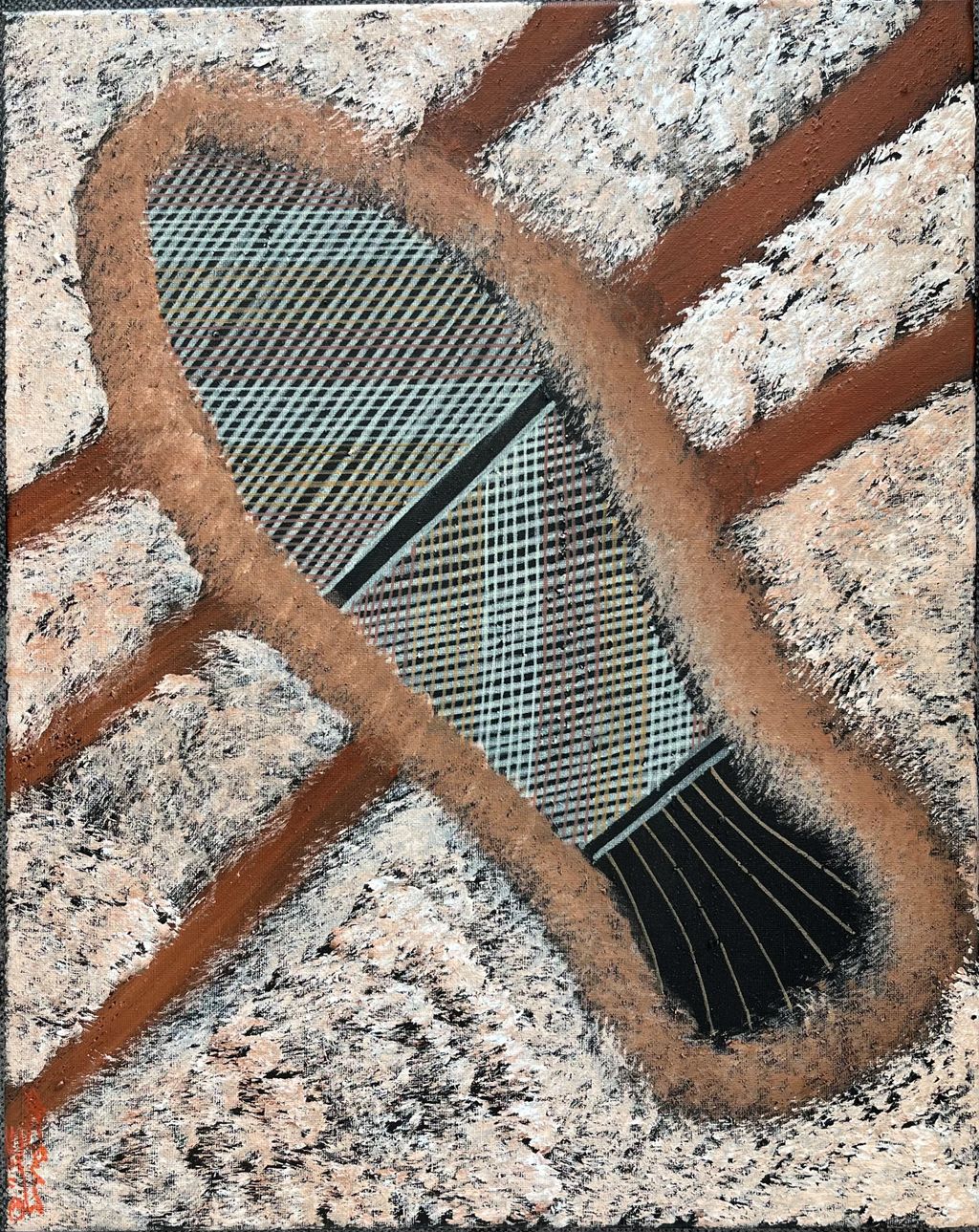 Bush Tucker/River cod cooked traditional - Steven Baksh